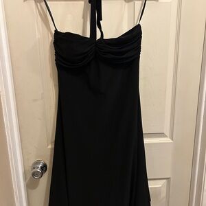 B. Smart Black halter mini Dress - size 7/8